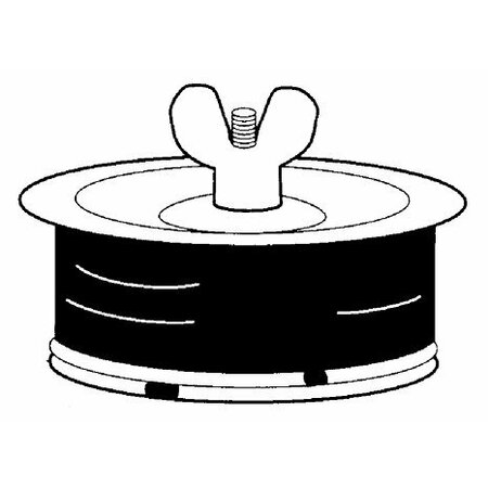 LDR INDUSTRIES 2 in. Econo Test Plug 6105400